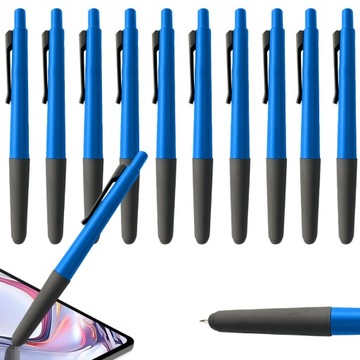 10x стилус ручка для сенсорного екрану синій