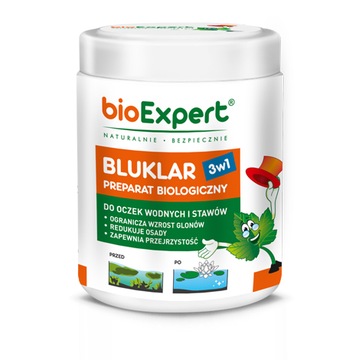 BIOEXPERT BLUKLAR 3in1-знищує мул, осад і водорості