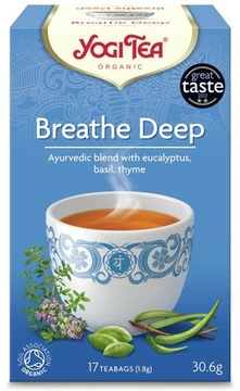 Вільне дихання чай 17 x 1,8 г Bio Yogi Tea