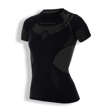 Термоактивная дышащая Женская футболка с коротким рукавом Brubeck DRY s