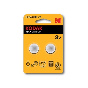 Kodak CR2430 літієві батареї 2 шт. CR2