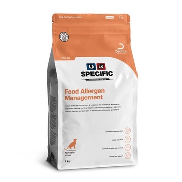 Корм для кошек с аллергией FDD-HY SPECIFIC 2kg