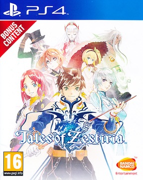 Tales of Zestiria нова гра JRPG Blu-ray PS4 PS5