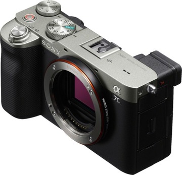 Камера Sony Alpha A7C корпус сріблястий