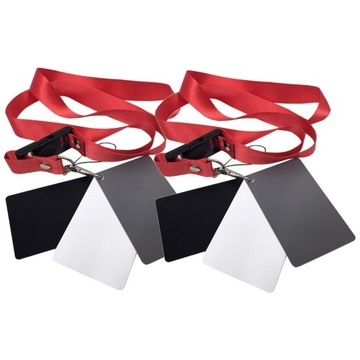 Strap Color Checker Grey White Balance Card