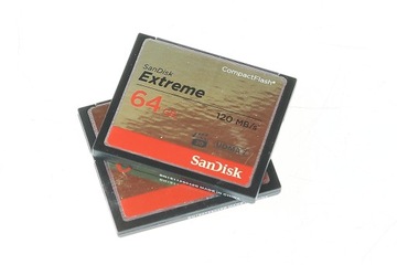 CompactFlash CF 64 Sandisc Extreme UDMA7 120mb / s