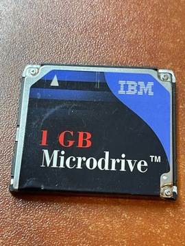 CF DSCM-11000-IBM 1GB Microdrive CompactFlash