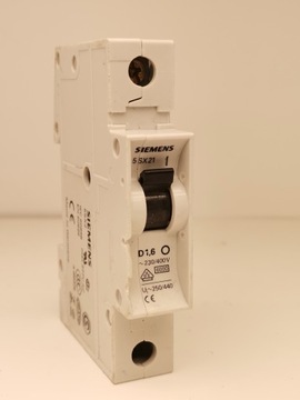 Автоматический выключатель Siemens 5sx21 D1. 6