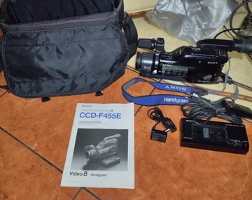 Камера SONY CCD-F555E, интересный комплект, дефект.