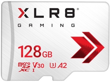 Карта памяти PNY XLR8 Gaming 128GB microSDXC CL10