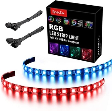 RGB 12V магнитная светодиодная лента, 4-Полюсный 30 см