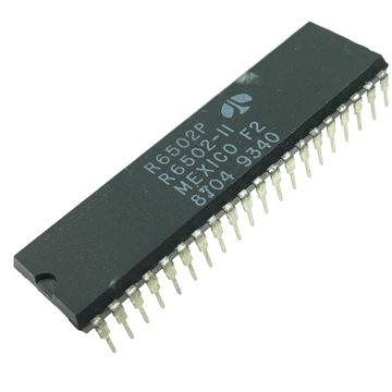 [1шт] r6502p r6502-11 процесор 8-біт б / у