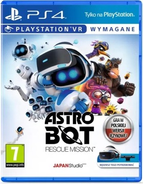 Astro Bot Rescue Mission ASTROBOT PlayStation VR - PS4-диск Blu-ray