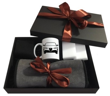 Набор с чашкой-подарок для водителя мотоманьяка - ALFA ROMEO
