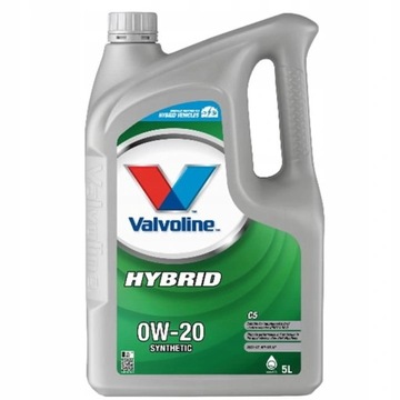VALVOLINE HYBRID C5 0W20 API SN SP 5L