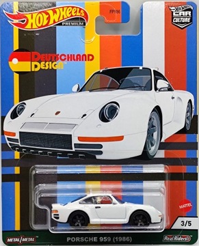 Hot Wheels Premium Porsche 959 1986 Року