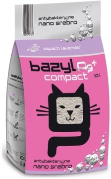 BAZYL COMPACT AG + LAVENDER 20L-НАПОВНЮВАЧ ДЛЯ КОТЯЧОГО ТУАЛЕТУ