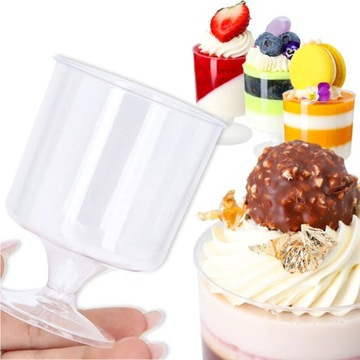 Десертні контейнери Finger food чашки для десертів 10шт 150мл