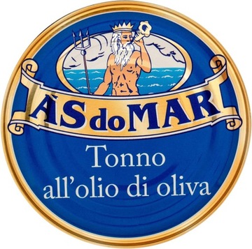 ASdoMar Tonno all'olio di oliva желтоперый тунец в оливковом масле 80 г