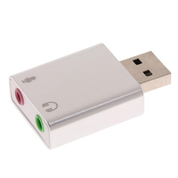 USB2. 0 до 3,5 мм микрофон / наушники JK стерео Звуковая карта аудио адаптер для компьютера