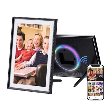 Цифрова фоторамка 10,1 " WIFI, 32 ГБ, режим підсвічування RGB Aimor
