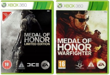 Набор Medal of Honor + Medal of Honor Warfighter XBOX 360 2 - игры