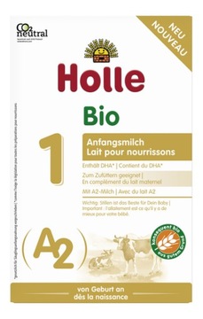 HOLLE 1 Bio A2 органическое начальное молоко 400 г