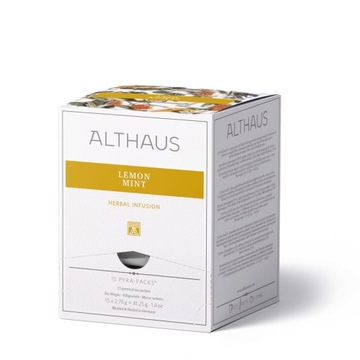 Чай Althaus-Lemon Mint-Pyra Pack