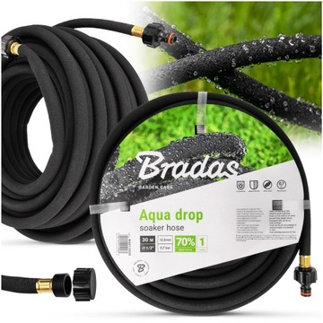 1/2" 30 м Bradas капельный шланг для воды Садовый гибкий AQUA-DROP