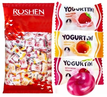 Цукерки Yogurtini Roshen йогурт 1 кг