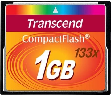Карта Transcend 133x Compact Flash 1 ГБ (TS1GCF133)