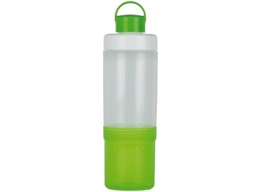 SNIPS пляшка для води з контейнером 0,4 л+0,25 л Зелений