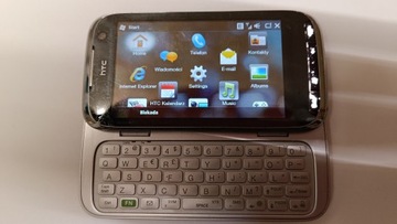 Смартфон HTC Touch Pro 2 512 МБ сріблястий + зарядний пристрій