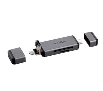 Пристрій читання карт Пам'яті Reinston ECK01 3in1 USB 2.0 / USB-C micro SD / SD