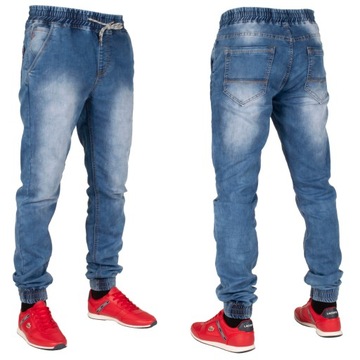 Брюки Мужские jogger джинсы в: 38 98 см темно-синий