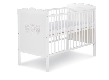 Дитяче ліжечко MARSELL білий 120x60