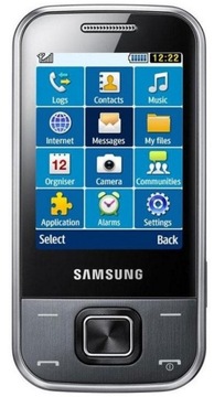 Samsung C3750 Senior Fon розсувний слайдер проста модель для бабусі і дідусі