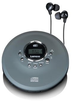 DISCMAN ПОРТАТИВНЫЙ CD-ПЛЕЕР ESP ANTISHOCK ПЕРЕЗАРЯЖАЕМЫЙ FM DAB LCD СТЕРЕО