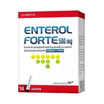 Энтерол Форте 500 мг порошок 14 пакетиков