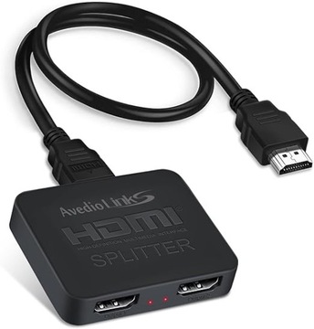 HDMI сплиттер 1 в 2 out одновременно 4K 60 Гц