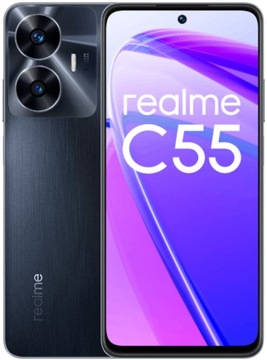 Смартфон realme C55 8/256 ГБ черный 6,72 " 90 Гц