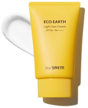 The SAEM Eco Earth легкий солнцезащитный крем SPF50+ с SPF 50 50ml