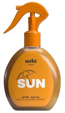 MIHI SUN After-sun oil with a shiny effect for face and body