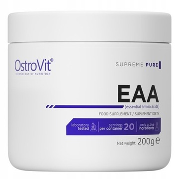 Ostrovit EAA 200 г аминокислоты чистая регенерация