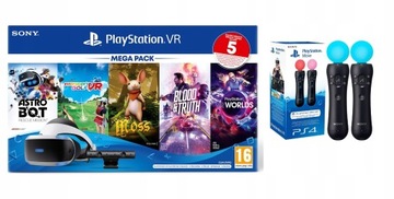 Sony Playstation VR V2 камера + 2 x MOVE PS4 PS5