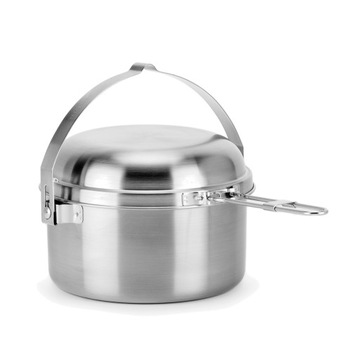 Набір посуду для подорожей Tatonka kettle Silver 4002.000 1600 мл