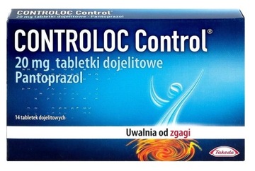 CONTROLOC Control 20 мг изжога рефлюкс 14 таблеток