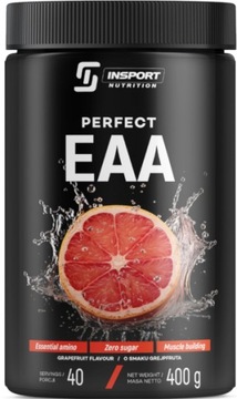 EAA PERFECT 400G АМИНОКИСЛОТЫ ЭКЗОГЕННЫЕ АРГИНИН АМИНО ГРЕЙПФРУТ ИНСПЕКЦИЯ