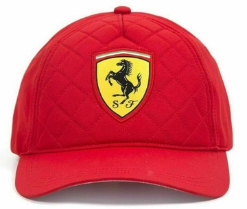 Бейсболка стеганая Scuderia Ferrari Красная