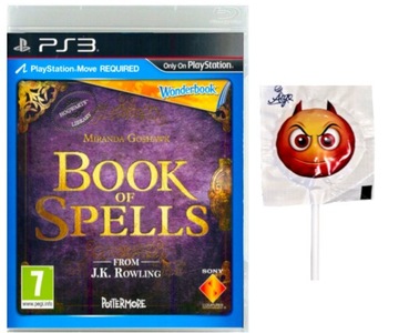 Игра WONDERBOOK BOOK of SPELLS книга заклинаний для PS3